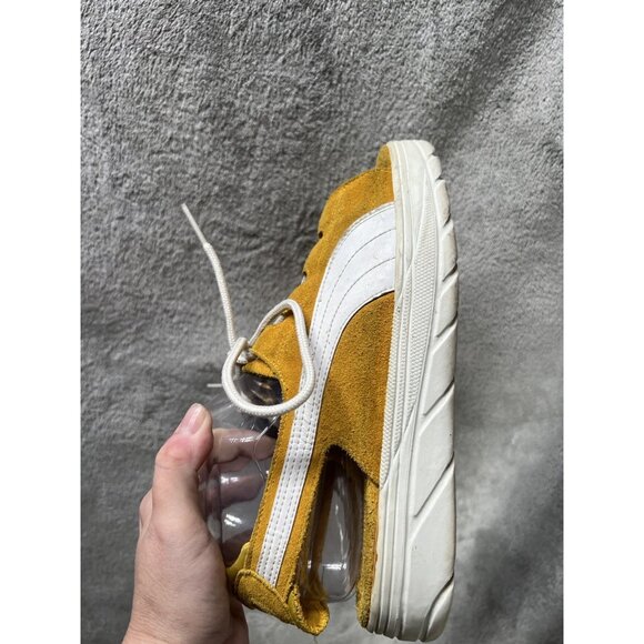 Vtg 90s PUMA Woman’s 11 Open Toe Lace Slingback Trainer Sneaker Platform Suede - Picture 5 of 9